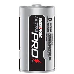 Rayovac Industrial Ultra Pro Size D Alkaline 72 Batteries AL-D-72