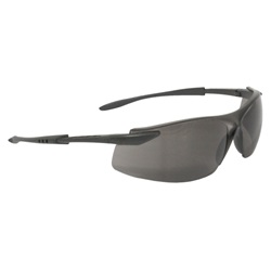 Radians Aftershock Safety Glasses - Black Temples - Smoke Lens AS1-20