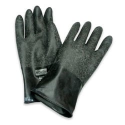 North Safety Butyl Unsupported Rough Grip Glove B131R