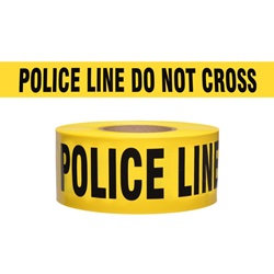 POLICE LINE DO NOT CROSS - Barricade Tape 1000 ft Roll-2.5 Mil B31022Y11