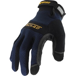Ironclad GripWorx Series Navy Work Glove BGWN