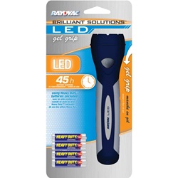 Brilliant Solutions LED Gel Grip 4AAA Flashlight BRSGEL4AAA-B