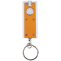 Brilliant Solutions White LED Keychain with Battery BRSLEDKEY-BR