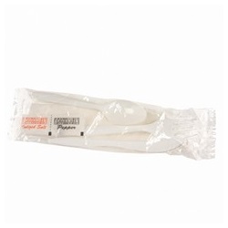 Three-Piece Wrapped Cutlery Kits BWK-COMBOKIT