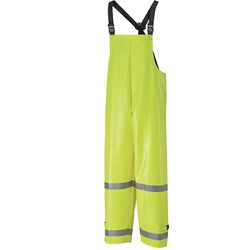 Bulwark FR Men's Hi-Visibility Flame-Resistant Rain Bib Overall - 9.5 oz. BXN2YE