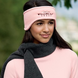 Port Authority R-Tek Stretch Fleece Headband in Light Pink C910-LightPink