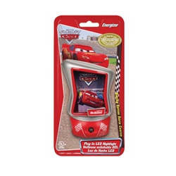 Energizer Disney Cars Plug-In Night Light CARLNLBP
