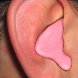 Radians Custom Molded Earplugs Poly Bag With Pink Plugs NRR 26 CEP001-P