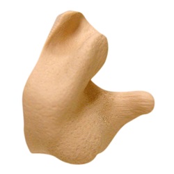 Radians Custom Molded Earplugs Poly Bag With Tan Plugs NRR 26 CEP001-T