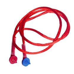 Radians Custom Molded Earplugs Red Neckcord With Screws CEPNC-R