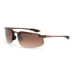 CrossFire ES4 Safety Glasses - Brown Frame - Brown Mirror Lens CFS-211125