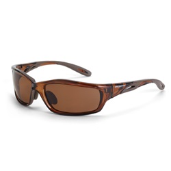 CrossFire Infinity Safety Glasses - Brown Frame - Brown Polarized Lens CFS-21126