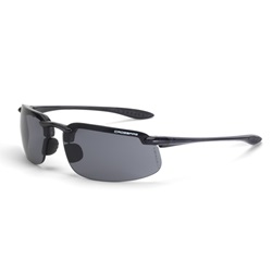 CrossFire ES4 Safety Glasses - Black Frame - Smoke Lens CFS-2141