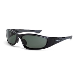 CrossFire MP7 Safety Glasses - Black Frame - Smoke/Gray Polarized Lens CFS-24426
