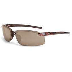 CrossFire ES5 Safety Glasses - Brown Frame - Brown Bifocal Lens CFS-29117RX