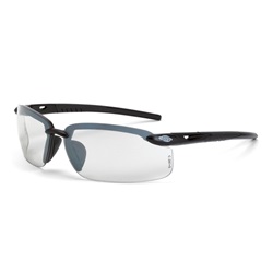 CrossFire ES5 Safety Glasses - Gray Frame - Clear Lens CFS-2964