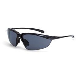 CrossFire Sniper Safety Glasses - Black Frame - Smoke Polarized Lens CFS-9614