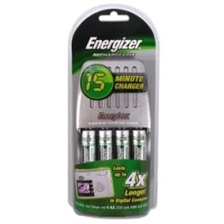 Energizer 15 Minute Battery Charger CH15MNCP-4