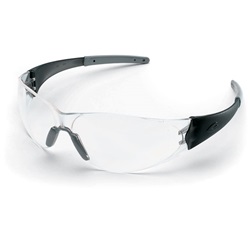 Crews CK2 Safety Glasses - Clear Lens - Silver Nose Piece CK210