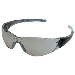 Crews CK2 Safety Glasses - Silver Mirror Lens - Silver Nose Piece CK217