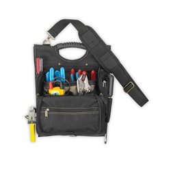 CLC 21 Pocket Zippered Professional Electricians Tool Pouch CLC-1509
