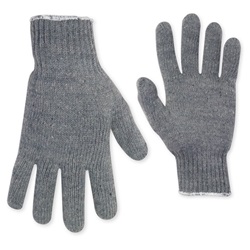 CLC Work Gloves - Grey Heavy Weight String Knit Gloves - Bulk Pack CLC2019B