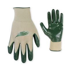 CLC Womens Gardening Gloves - Nitrile Gripper Gloves CLC2233