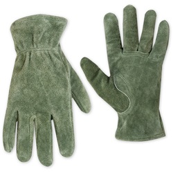 CLC Womens Gardening Gloves - Suede Leather Driver Gloves CLC2271