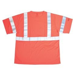 CLC SS11 Class 2 Short Sleeve Safety Shirt - Orange CLC-SS11