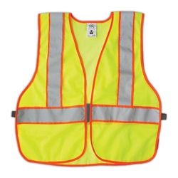 CLC SV08 Economy Class 2 Safety Vest - Yellow/Lime CLC-SV08