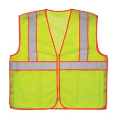 CLC SV10 Class 2 Extra Length Safety Vest - Yellow/Lime CLC-SV10