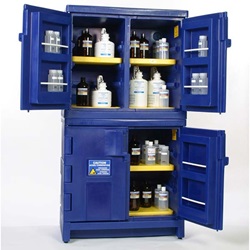Eagle 44 Gallon Blue Poly Cabinet CRA-P44E
