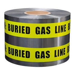 CAUTION BURIED GAS LINE BELOW- Detectable Underground Warning Tape D6105Y5-457