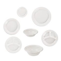 Impact Plastic Dinnerware DCC-12BWWF