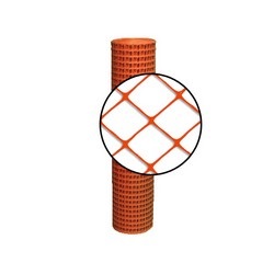 Resinet Diamond Crowd Control Fence - Orange- 4 ft x 100 ft DM50448100-OR
