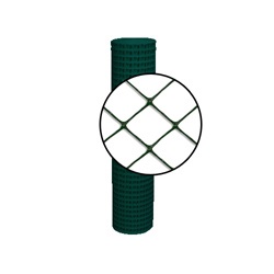 Resinet Diamond Crowd Control Fence - Green - 4 ft x 50 ft DM5044850-GR