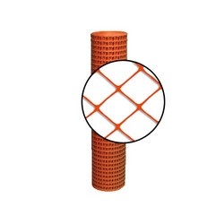 Resinet Diamond Crowd Control Fence - Orange- 4 ft x 50 ft DM5044850-OR