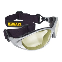 DeWalt DPG95-LIRAF Framework Safety Glasses/Goggles - Silver Frame - Low IR Anti-Fog Lens DPG95-LIRAF