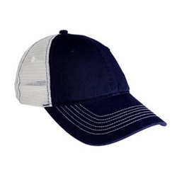 District DT607 Mesh Back Cap - New Navy/White DT607-New-Navy-White