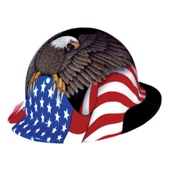 Fibre-Metal Spirit of America Full Brim Hard Hat E1RW00A006