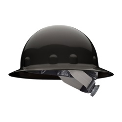 FibreMetal Full Brim SUPEREIGHT SWINGSTRAP Hard Hat - Black E1SW-11