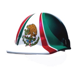 Fibre-Metal Pride of Mexico Hard Hat FM-E2RW00A285