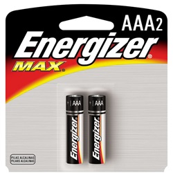 AAA Energizer Batteries, Max Line 2-pack E92BP-2