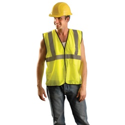 Occunomix Class 2 Value Mesh Vest - Yellow ECO-GC-YELLOW