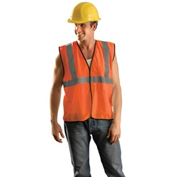 OccuNomix ECO-GCL Value Class 2 Mesh Safety Vest - Orange ECO-GCL-ORANGE