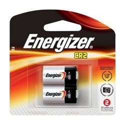 CR2 Photo Lithium Batteries, Energizer e2, 2-pack EL1CR2BP2