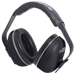 Radians Eliminator 23 Earmuff - Adjustable Headband - Black EL23-B