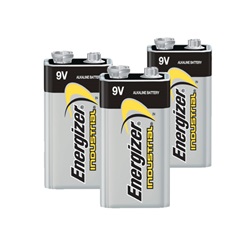 9V Batteries, Energizer Industrial - Case: 72 EN22-72