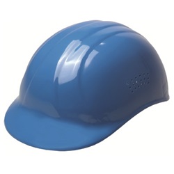 Bump Cap with 4-Point Suspension in Blue ERB-19116