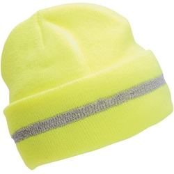 ERB Knit Cap Sock Hat - Acrylic - Hi-Viz Lime ERB-S109-Lime